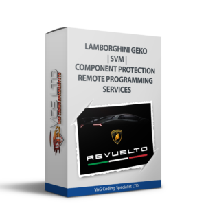 Lamborghini GeKo | SVM | Component Protection Remote Programming Services Image