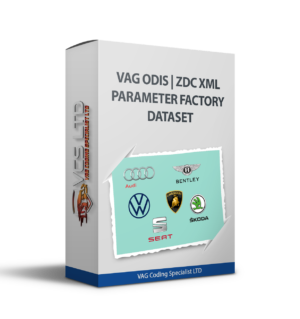 VAG ODIS | VCP | ZDC XML PARAMETER FACTORY DATASET