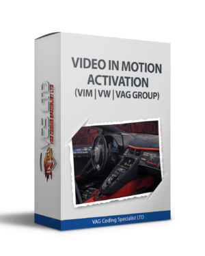 Video In Motion Activation (VIM) | VW | VAG Group | MIB2 | MIB2.5 | MIB