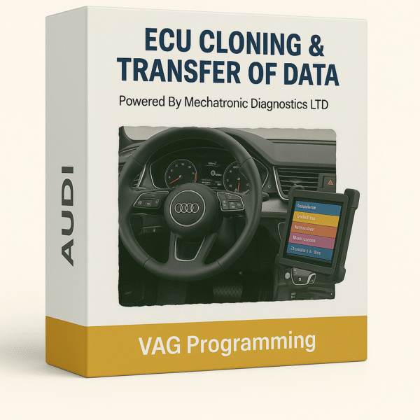 VAG Programming-ECU Cloning and Transfer of Data - AUDI