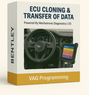 VAG Programming ECU Cloning and Transfer of Data - BENTLEY