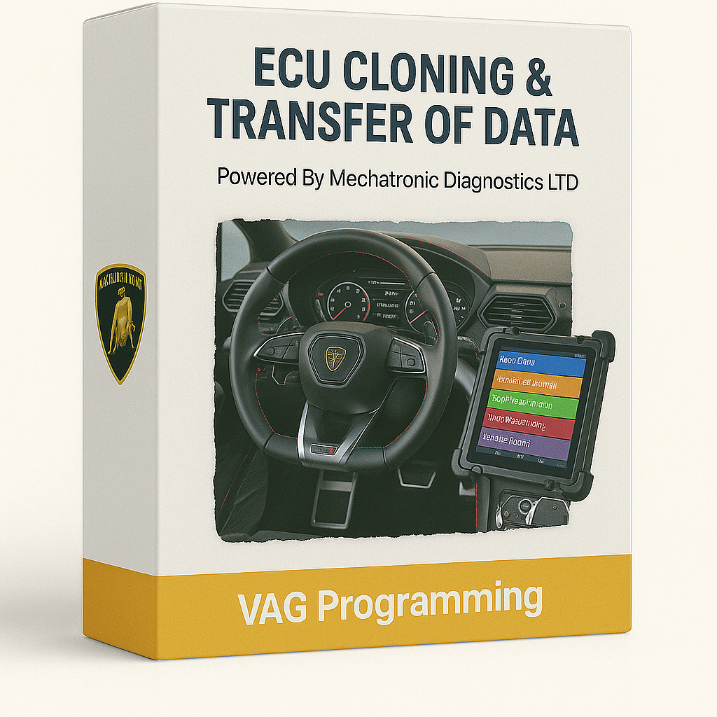 VAG Programming ECU Cloning and Transfer of Data - Lamborghini