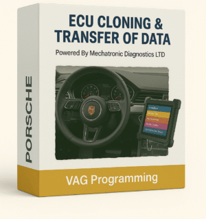 VAG Programming ECU Cloning and Transfer of Data - PORSCHE