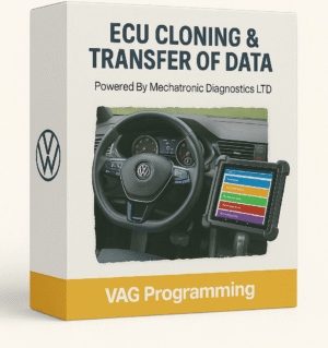 VAG Programming ECU Cloning and Transfer of Data - Volkswagen