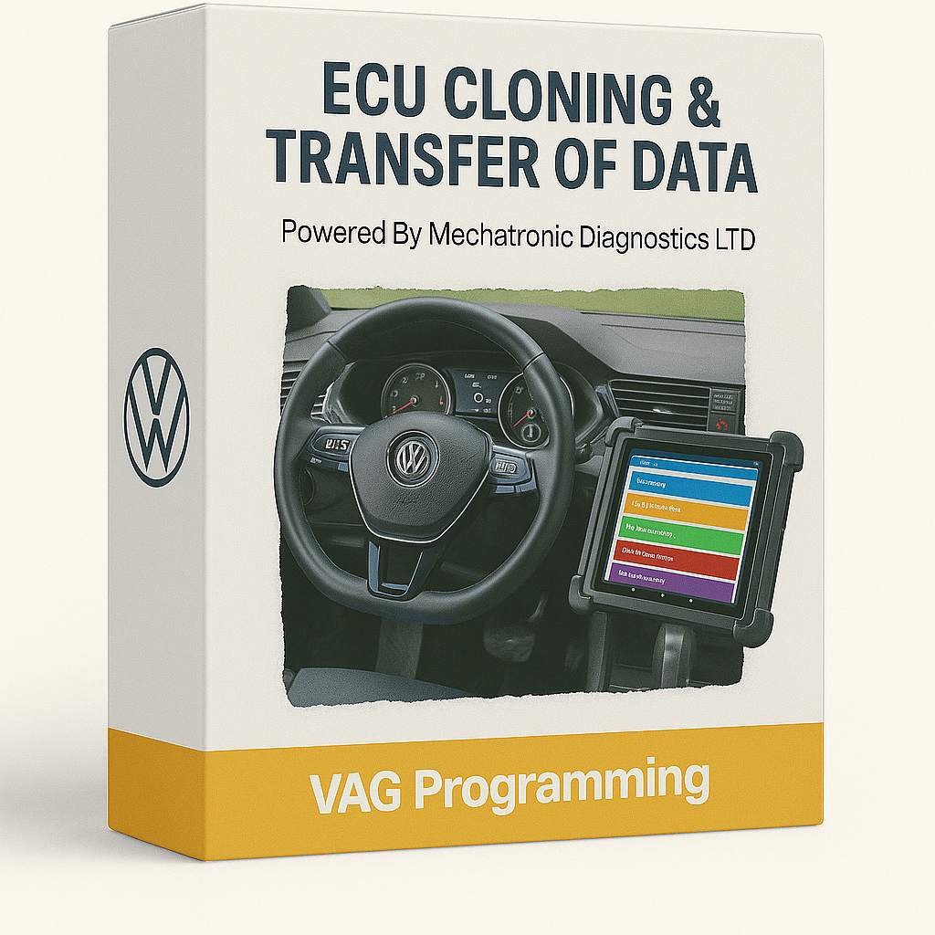 VAG Programming ECU Cloning and Transfer of Data - Volkswagen