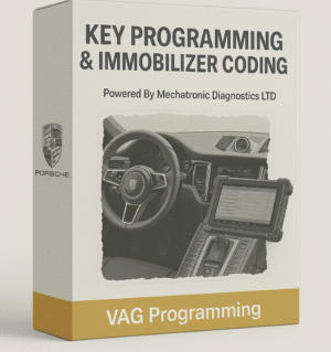 VAG Programming Key programming and immobilizer coding Porsche