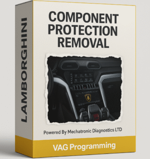 VAG Programming component protection removal Lamborghini