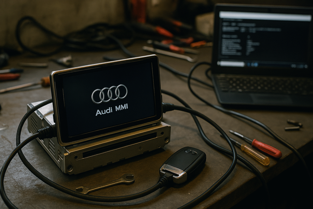 Audi MMI infotainment unit