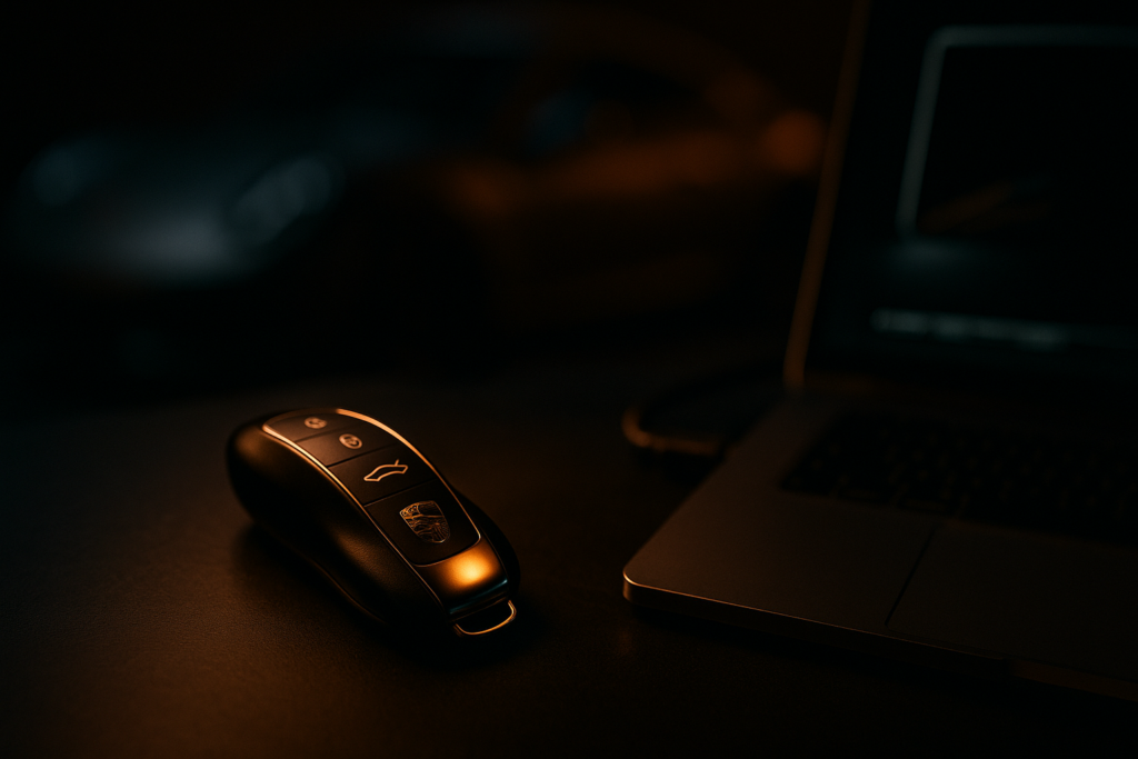 Porsche key programming specialist for lost keys